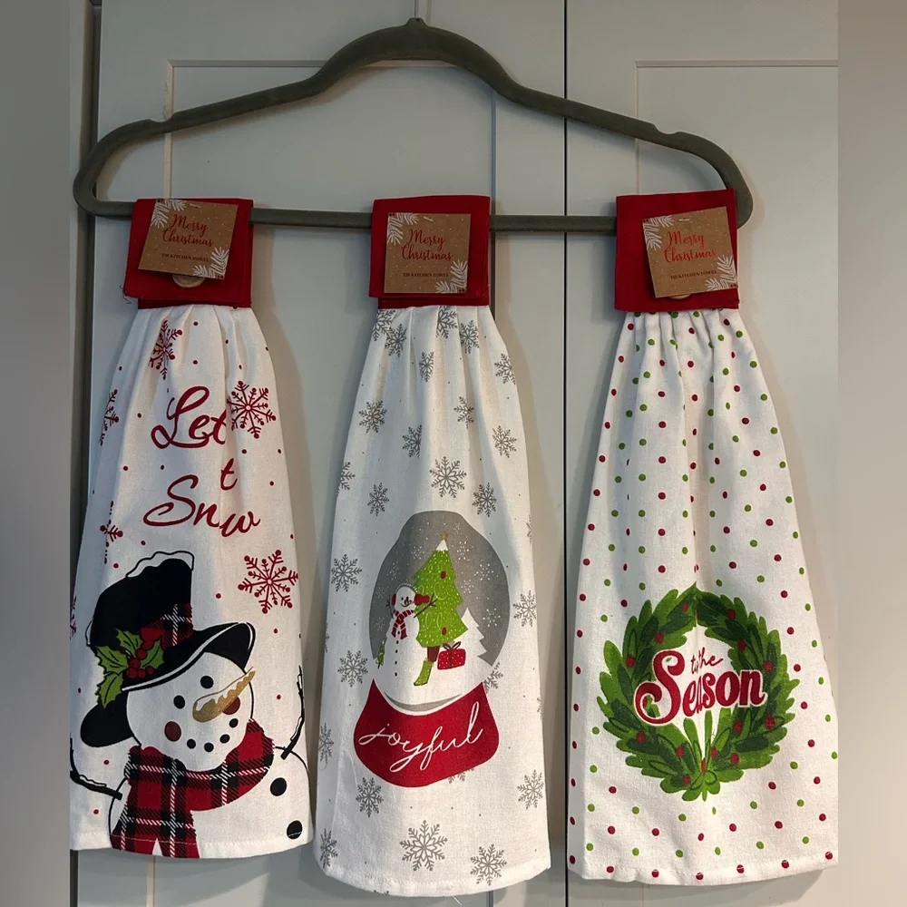 Tis the Season Christmas Kitchen Towel